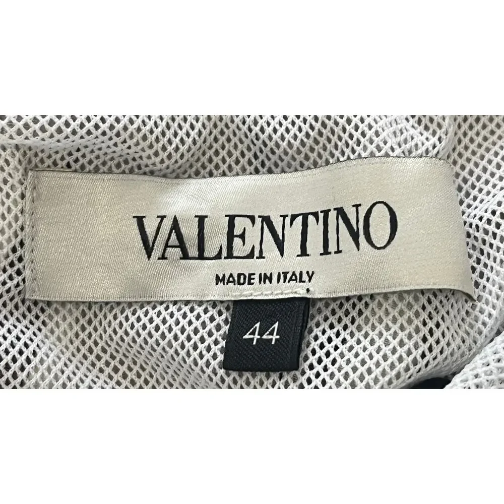15-74 VALENTINO Men's Tulip Swim Trunks Board Shorts Brown IT44/US34/XS